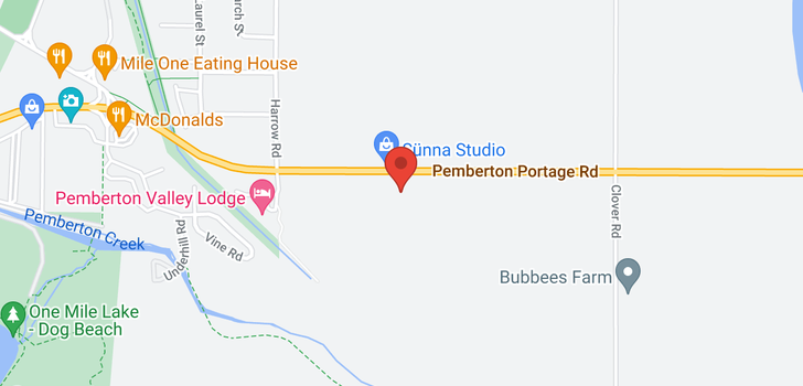 map of 227 1490 PORTAGE ROAD